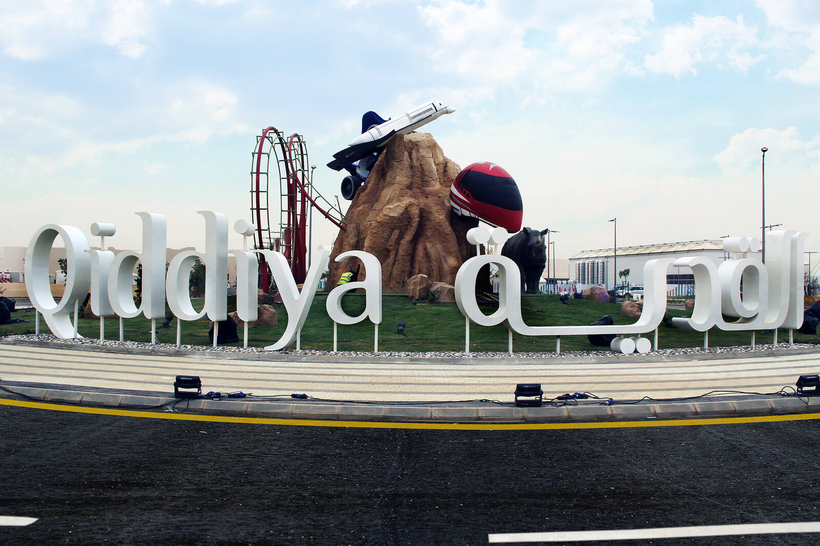 Access Road to Qiddiya